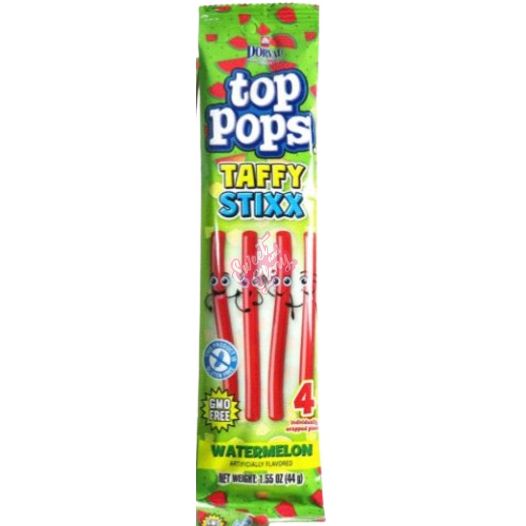 Top Pops Taffy Stixx Watermelon - 44g