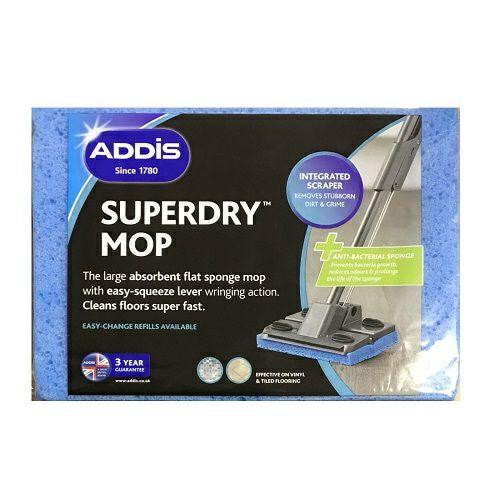 Addis Superdry Mop Refill - Blue - Greens Essentials