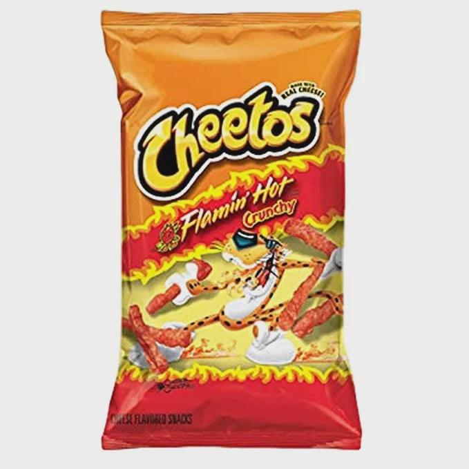Cheetos Crunchy Flamin  Hot - 227g - Greens Essentials