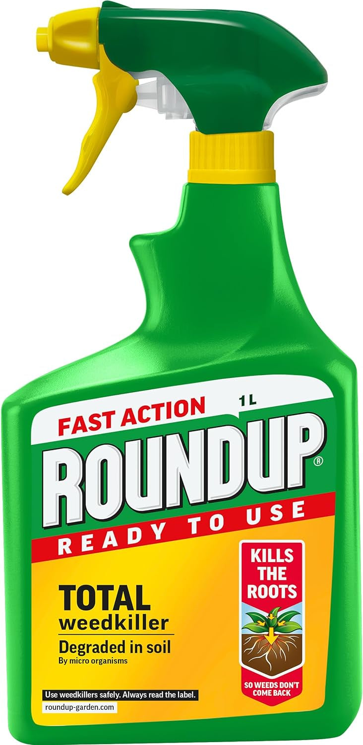 Roundup Total Fast Action Weed Killer - 1 Litre