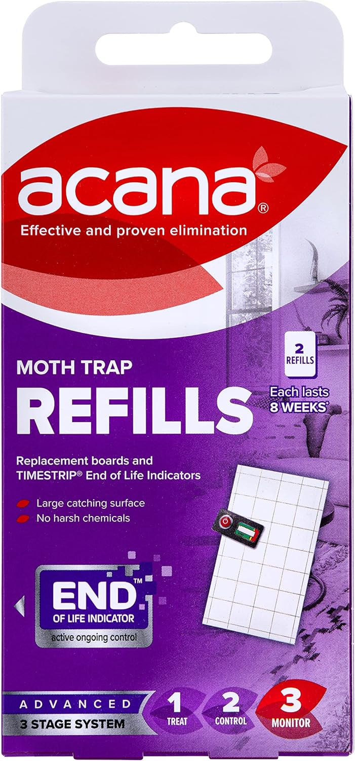 Acana Moth Monitoring Trap - 2 Refills Per Pack