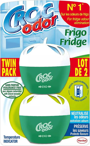 Croc Odor Fridge Air Freshener - 33grams - Pack of 2 - Greens Essentials