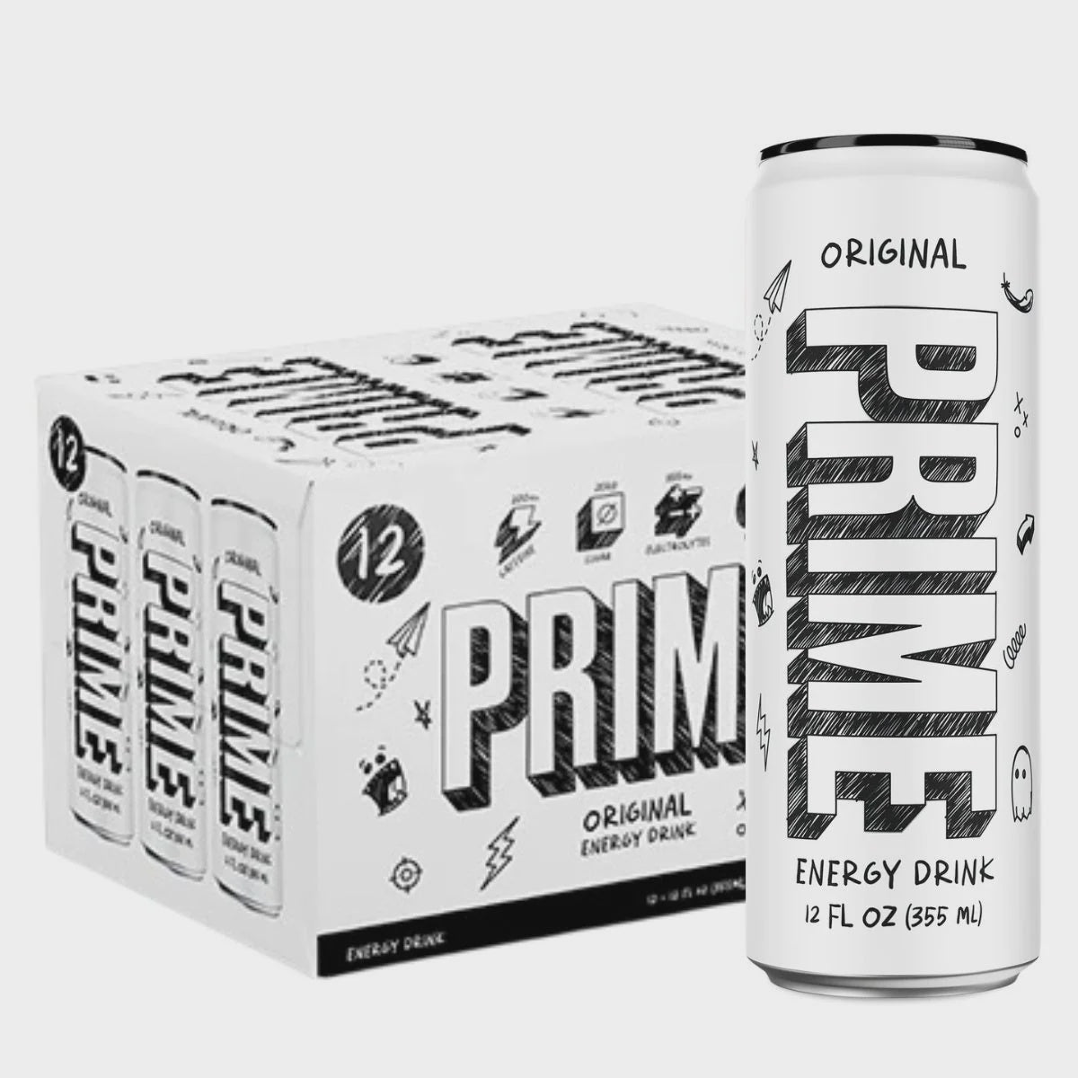 Prime Energy Original Drink - 355ml - Case of 12