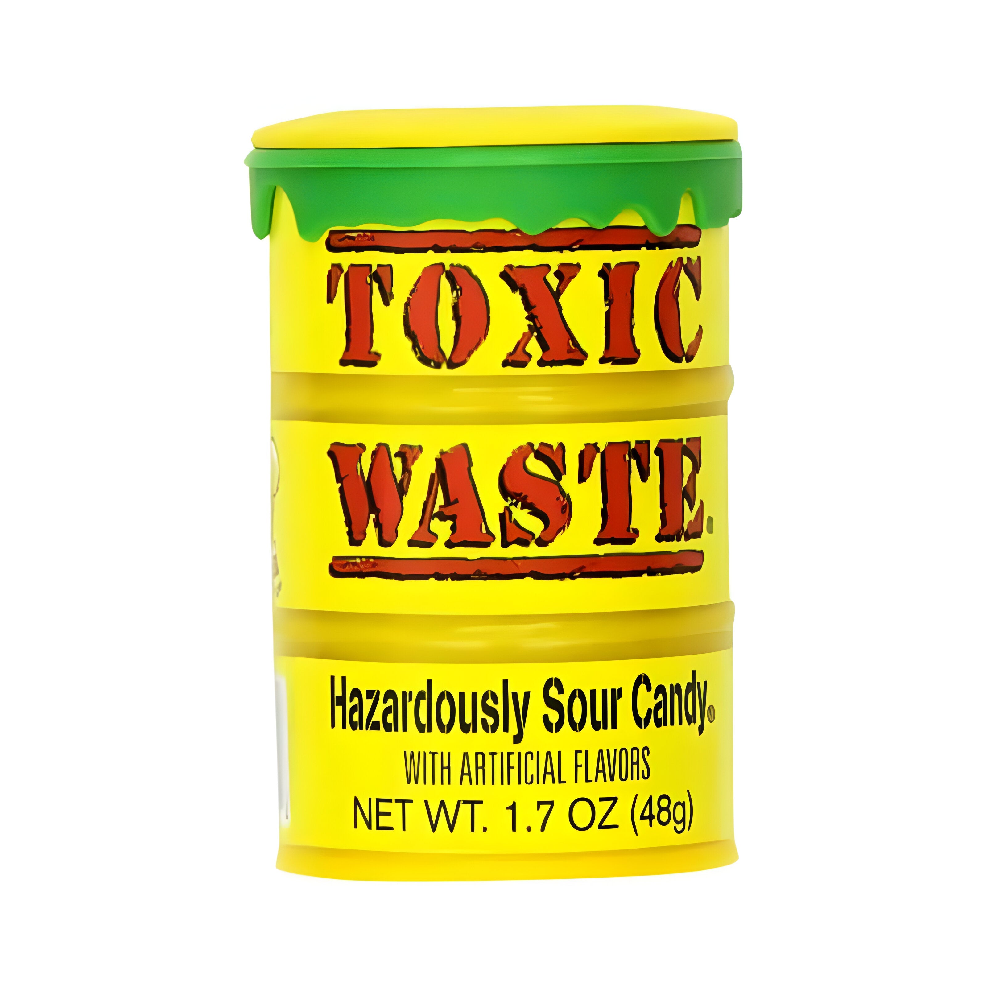Toxic Waste Hazardously Sour Candy Drum - 48g