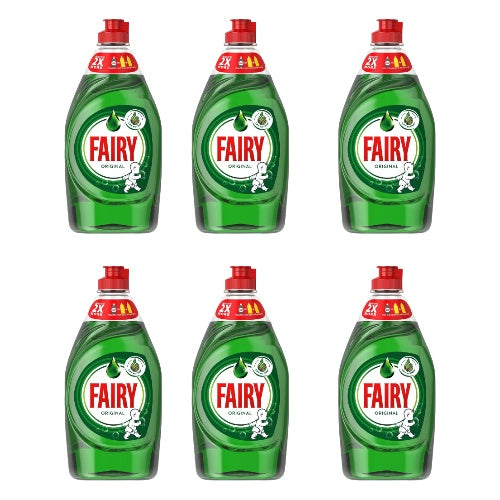 Fairy Original Washing Up Liquid - 433ml (Pack of 6)