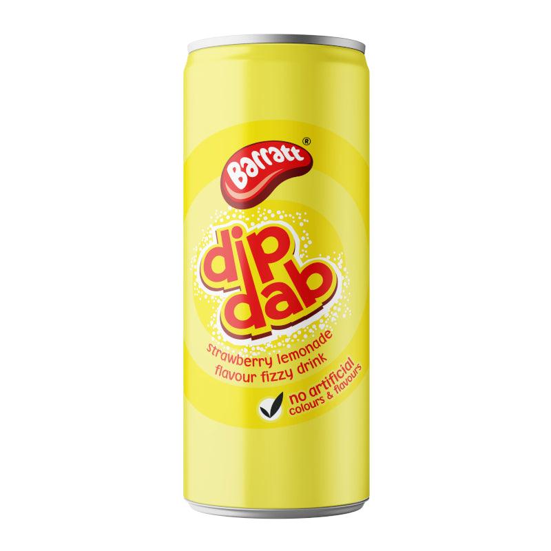 Barratt Dip Dab Strawberry Lemonade Fizzy Drink - 250ml - Greens Essentials