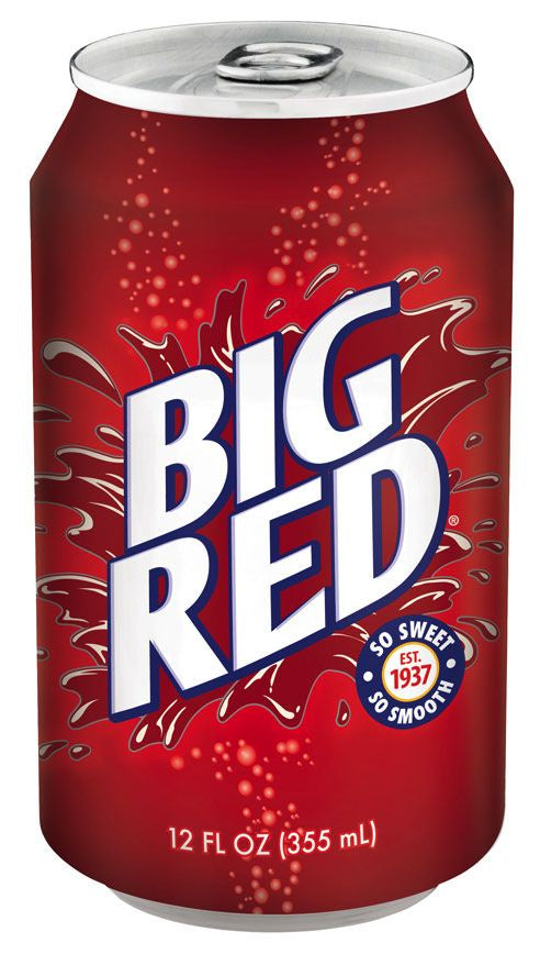 Big Red Soda Can - 355ml