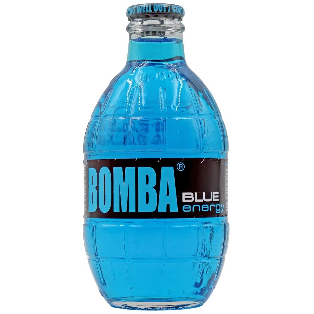 Bomba Blue Energy glass Grenade 250ml - Greens Essentials