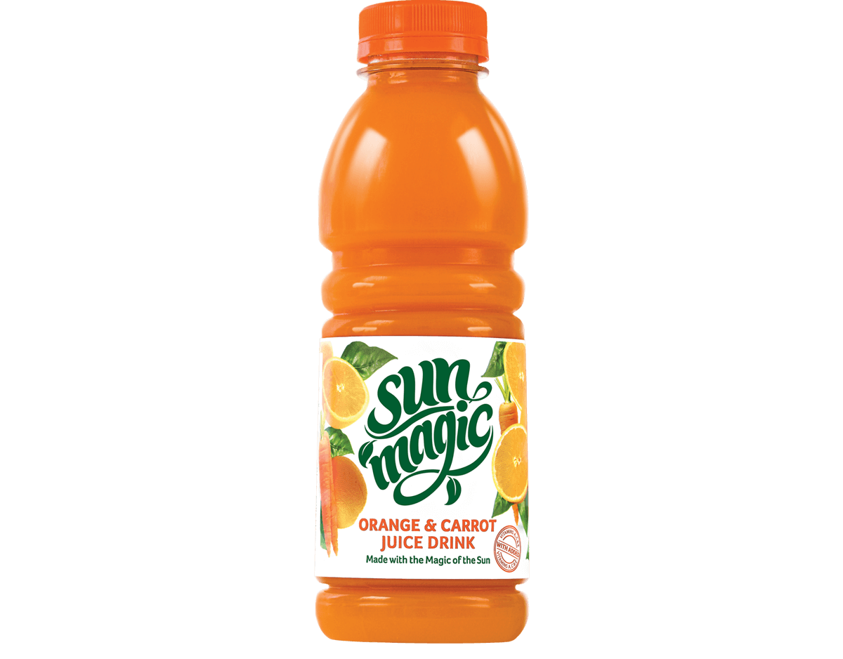 Sun Magic Orange and Carrot Juice Drink - 500ml