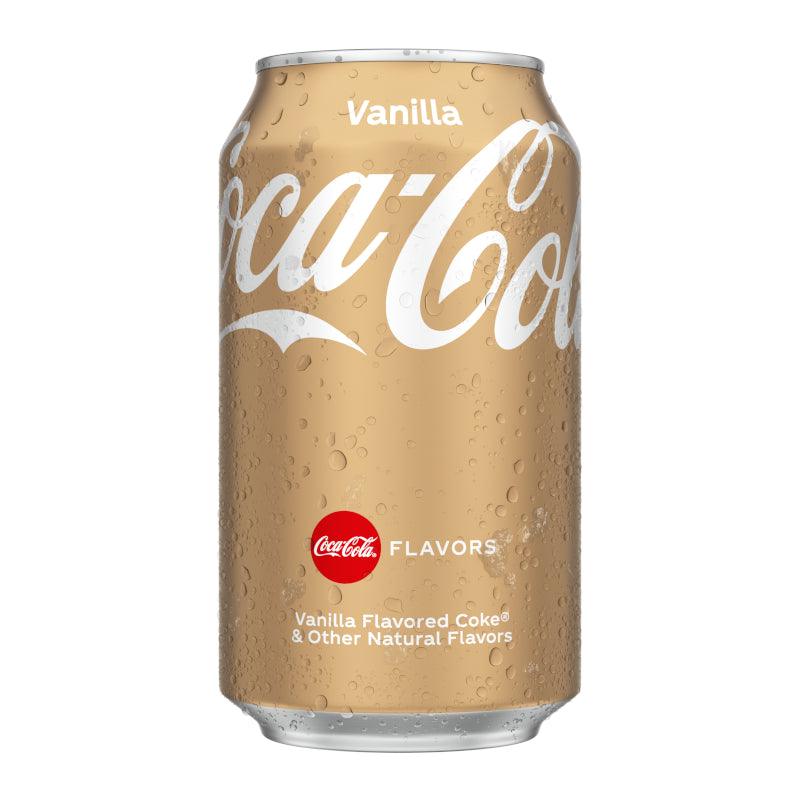 Coca Cola Vanilla Flavoured Soda - 355ml - Greens Essentials
