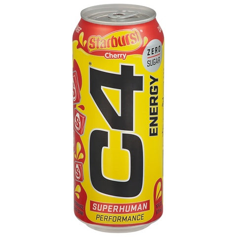 Cellucor C4 Sugarfree Starburst Cherry Energy Drink - 500ml