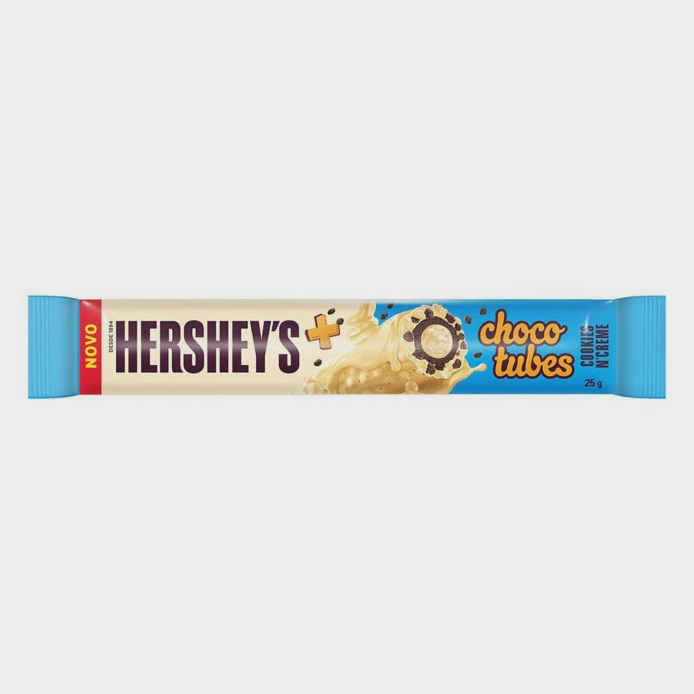 Hershey's Choco Tube Cookies N Creme - 25g