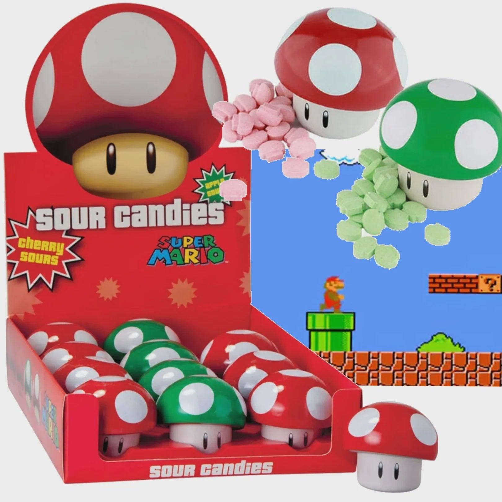 Nintendo Mushroom Sours - 25.5g - Greens Essentials