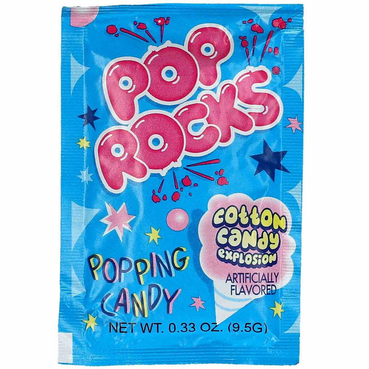 Pop Rocks Cotton Candy - 9g - Greens Essentials