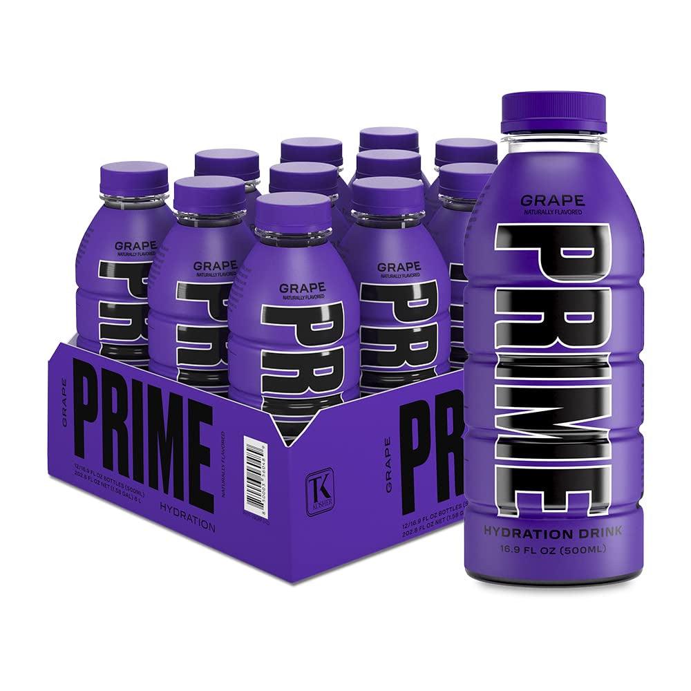Prime Hydration Grape - 500ml - Case of 12 - Greens Essentials