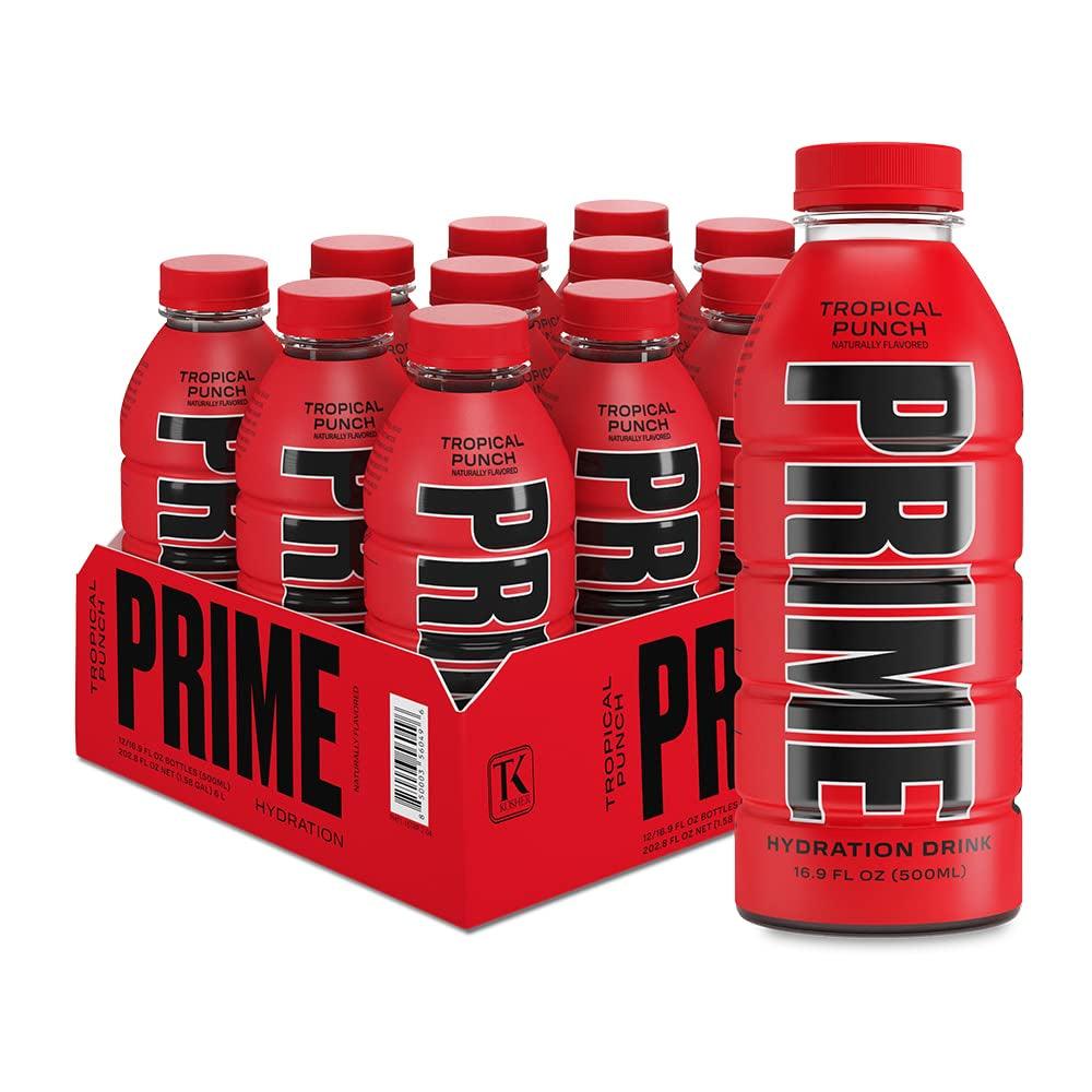 Prime Hydration Drink Tropical Punch - 500ml - Case of 12 - Greens Essentials