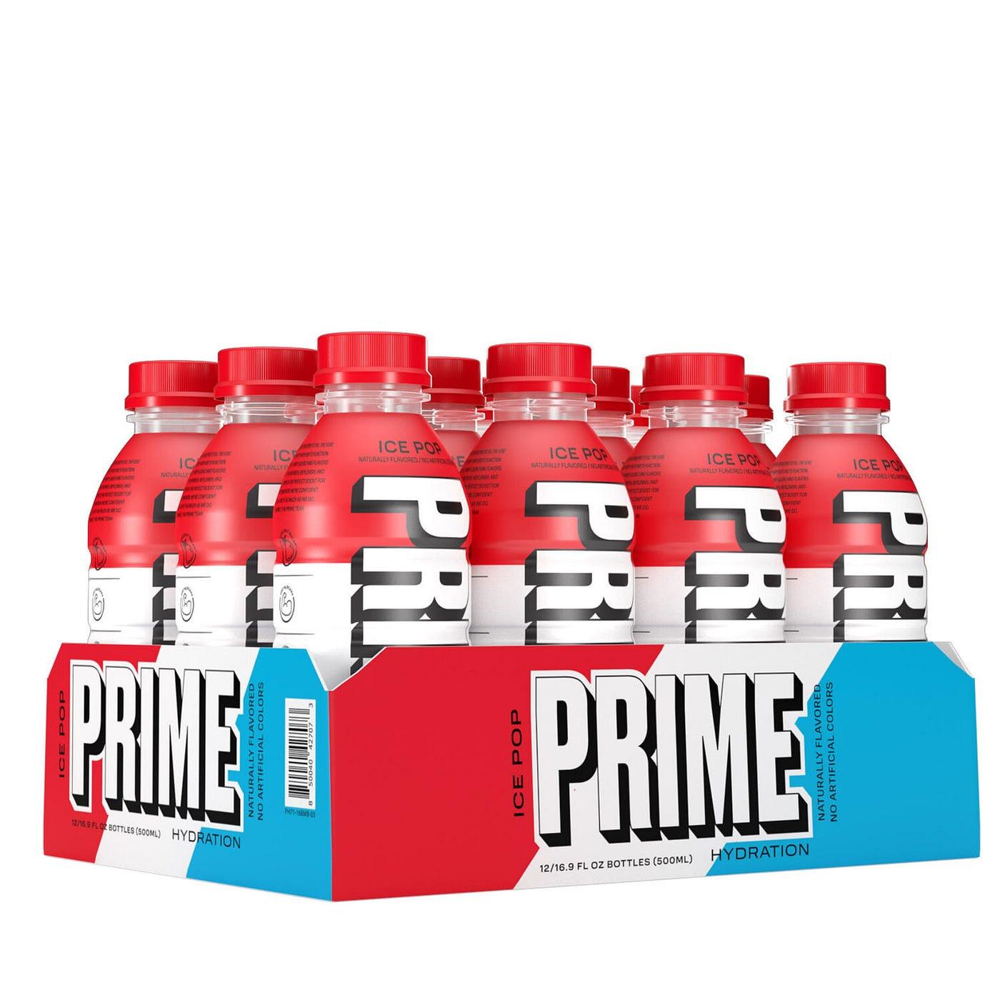 Prime Hydration Drink Ice Pop - 500ml - Case of 12 - Greens Essentials