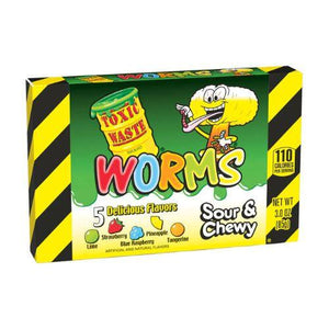 Toxic Waste Worms Theatre - 85g - Greens Essentials